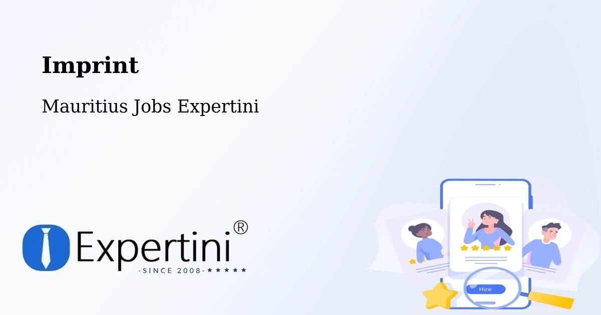 Imprint – Surinam - Mauritius Jobs Expertini