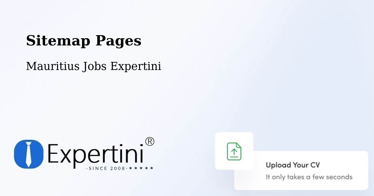 Sitemap Pages - Surinam - Mauritius Jobs Expertini